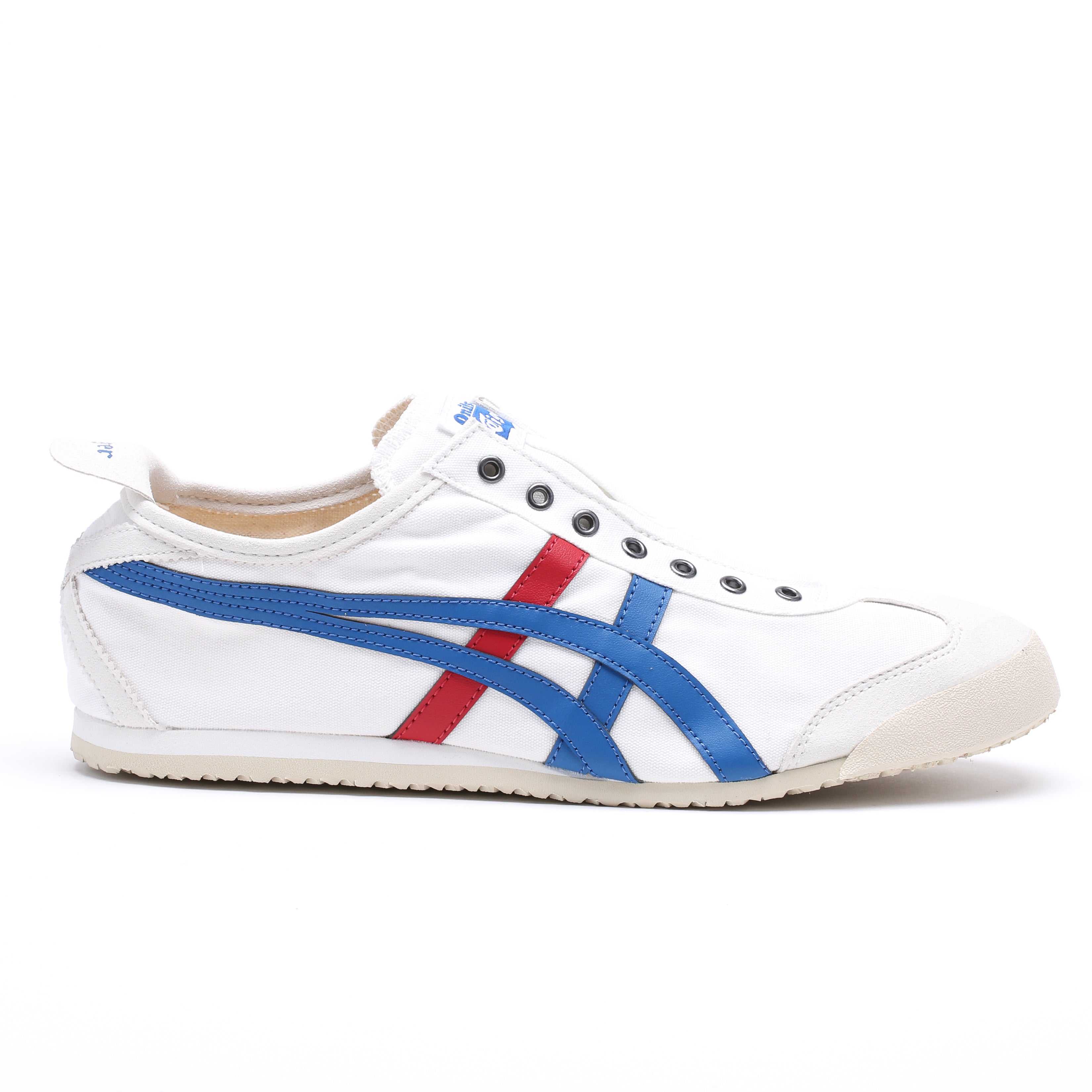 Onitsuka Tiger Mexico66 Slip on White/Tri color (D3K0N-0143)