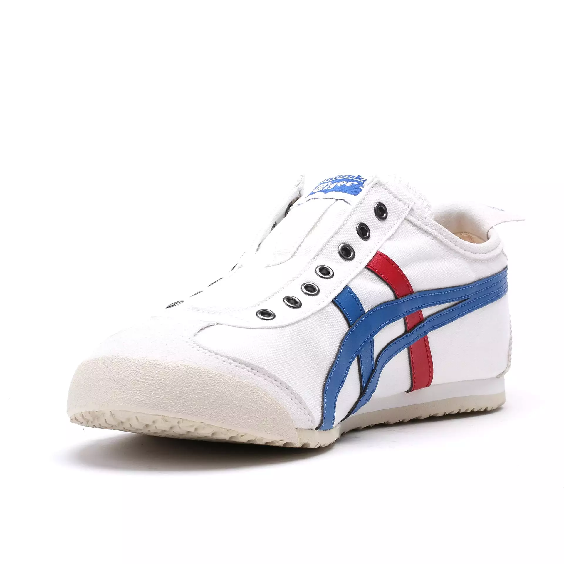 Onitsuka Tiger Mexico66 Slip on White/Tri color (D3K0N-0143)