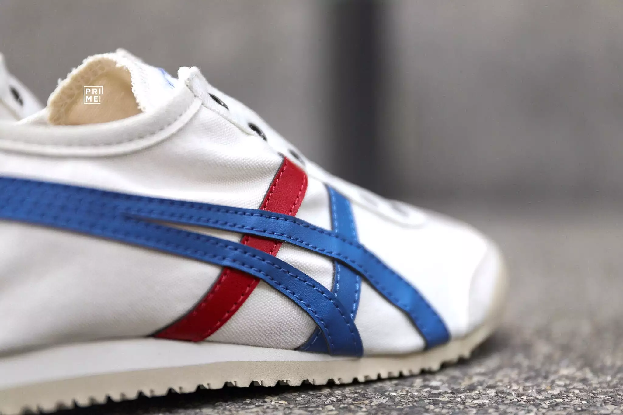 Onitsuka Tiger Mexico66 Slip on White/Tri color (D3K0N-0143)