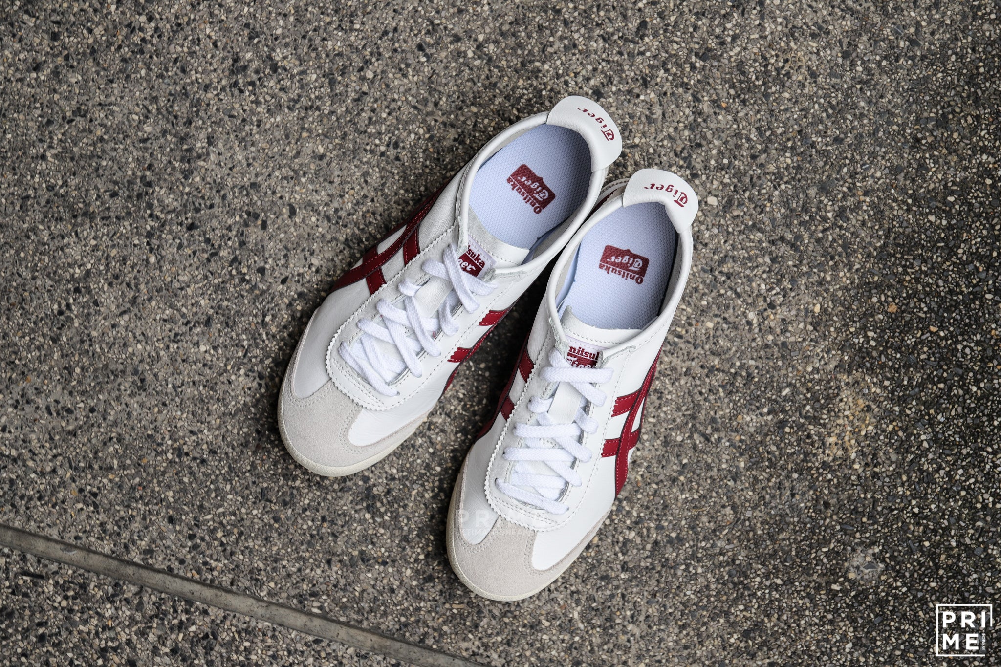 Onitsuka Tiger  Mexico66 White/Burgundy (D4J2L-0125)