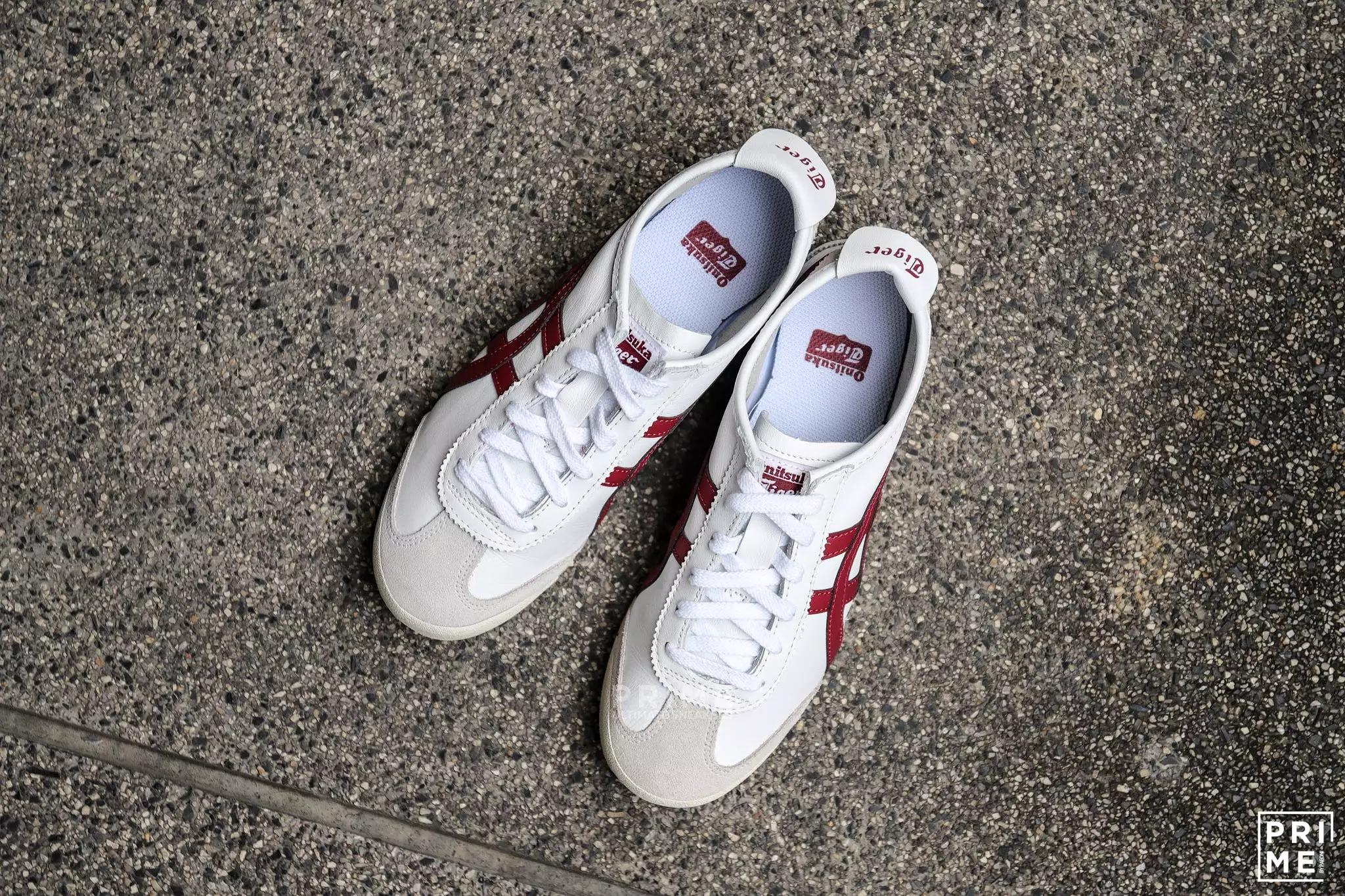 Onitsuka Tiger  Mexico66 White/Burgundy (D4J2L-0125)