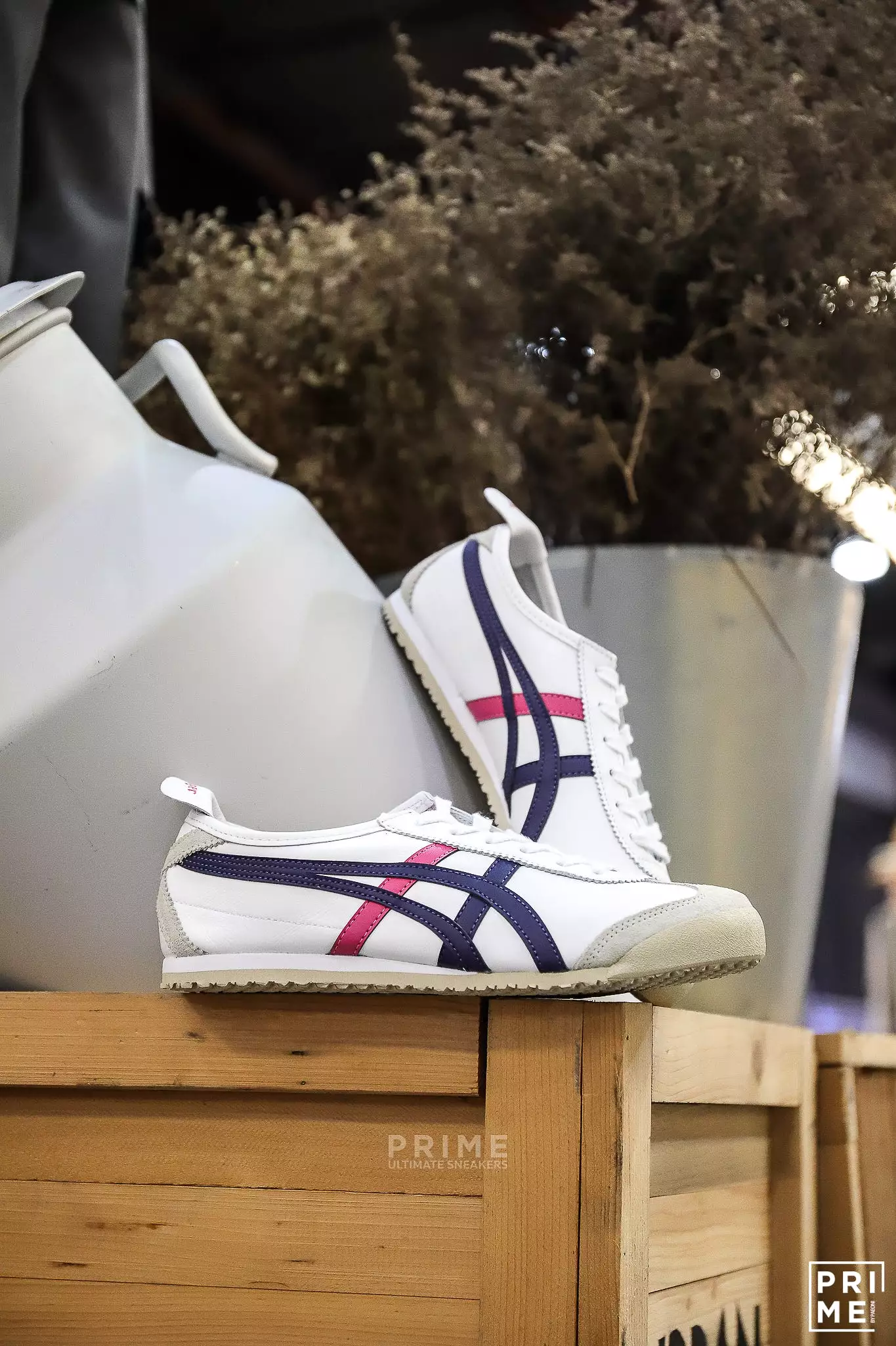 Onitsuka Tiger Mexico66 White/Navy/Pink (THL7C2-0154)