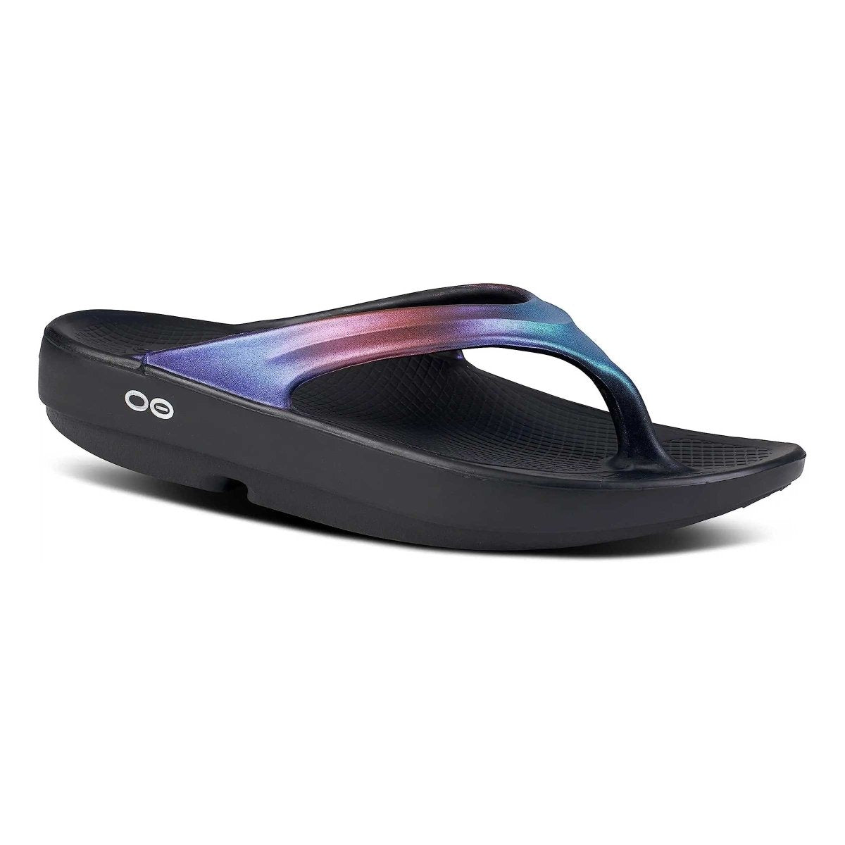 OOFOS Women's OOlala Luxe Midnight Spectre