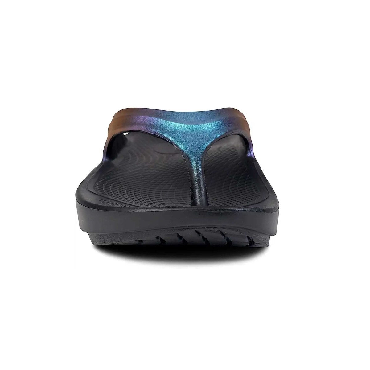 OOFOS Women's OOlala Luxe Midnight Spectre