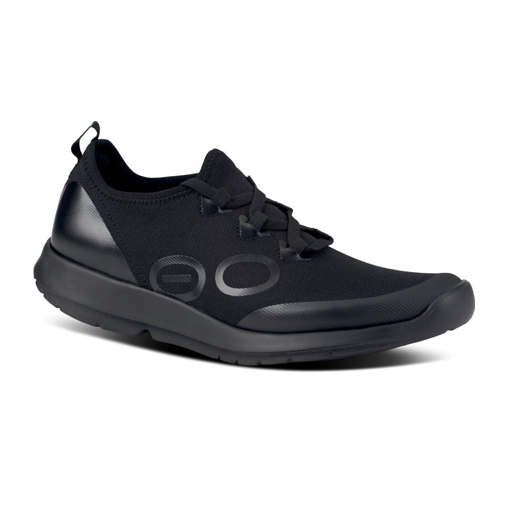 'OOFOS' Women's OOmg Sport LS-Low Shoe - Black / Black