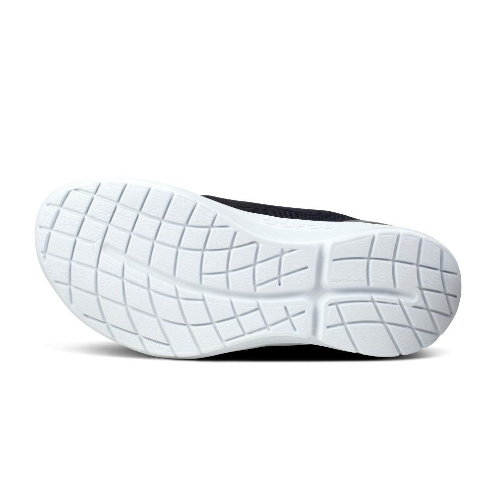 'OOFOS' Women's OOmg Sport LS-Low Shoe - White / Black