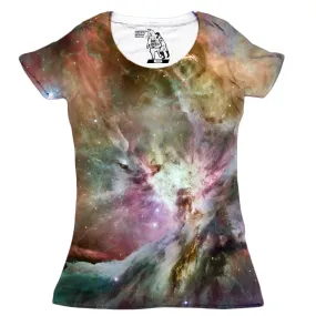 Orion Nebula Women's Graphic Tee Crewneck Top