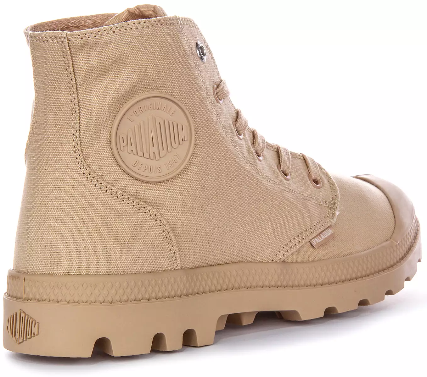 Palladium Mono Chrome In Beige Tan Boots