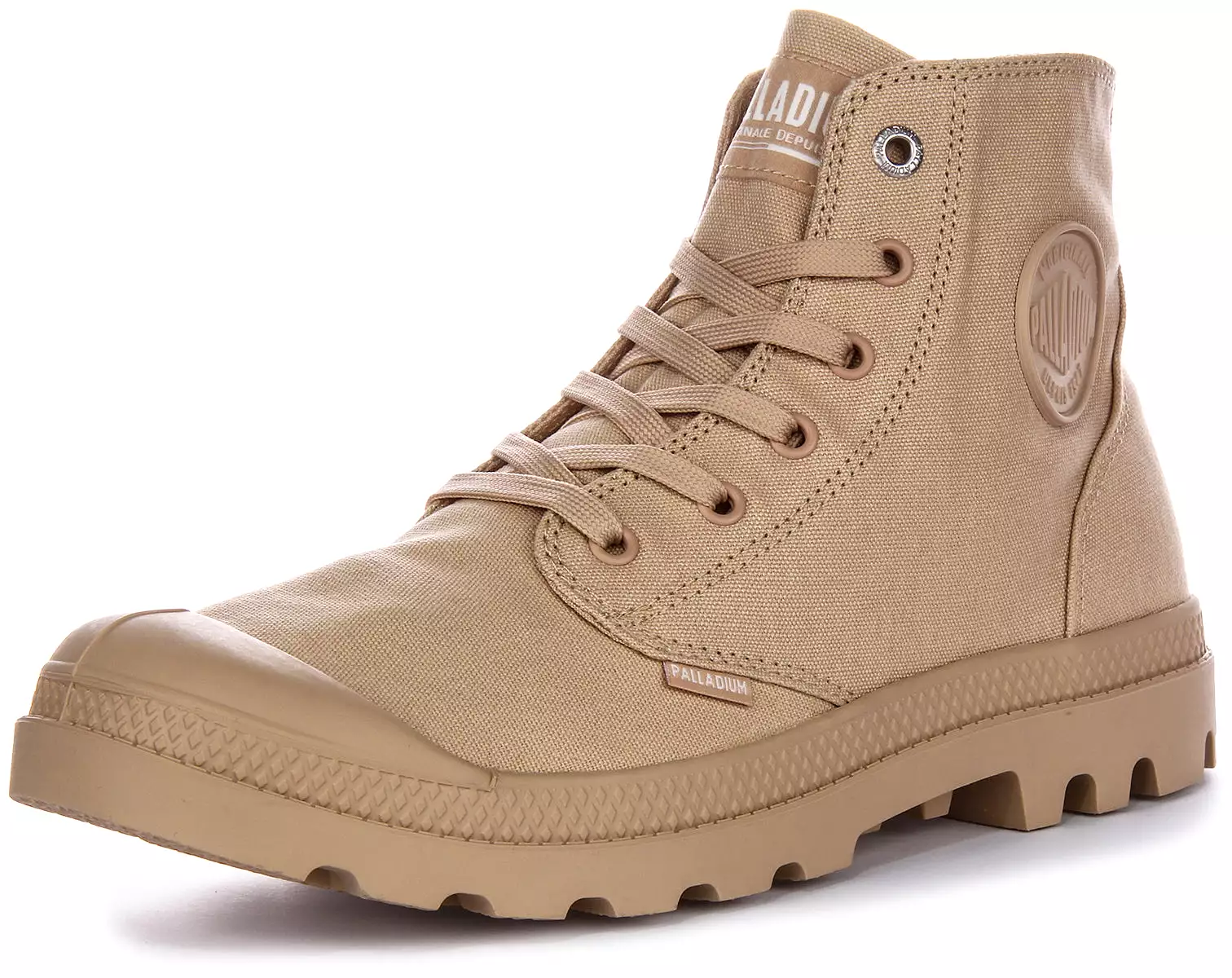 Palladium Mono Chrome In Beige Tan Boots