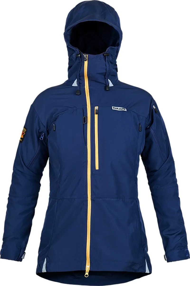 Paramo Womens Ventura Windproof Jacket - Midnight-Gold Zip