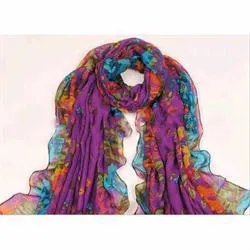 Pastoral Style Scarves Women Soft Silk Blend Floral Print Scarf Wrap Women Pretty Elegant Accessories Scarves SM6