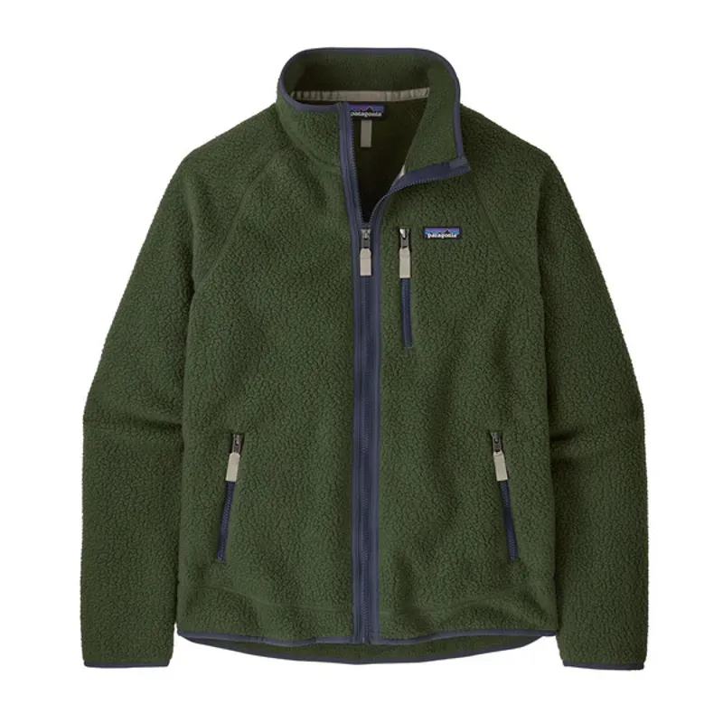 Patagonia Retro Pile Fleece Jacket in Torrey Pine Green