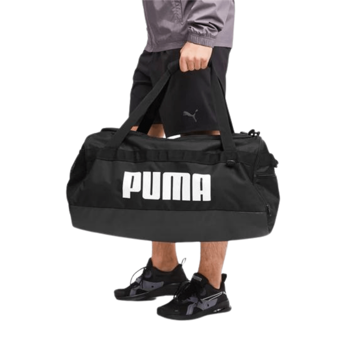 PUMA CHALLENGER MEDIUM BLACK DUFFEL BAG