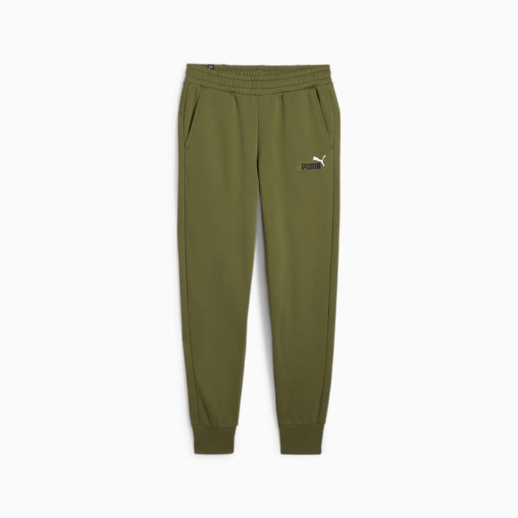 PUMA MEN'S ESSENTIAL 2COL LOGO PANT OLIVE