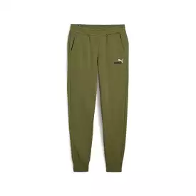 PUMA MEN'S ESSENTIAL 2COL LOGO PANT OLIVE