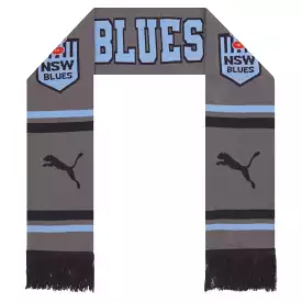 PUMA STATE OF ORIGIN 2023 NSW BLUES GREY SCARF