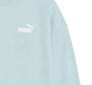 PUMA WOMEN'S ESS BLUE SWEATSHIRT