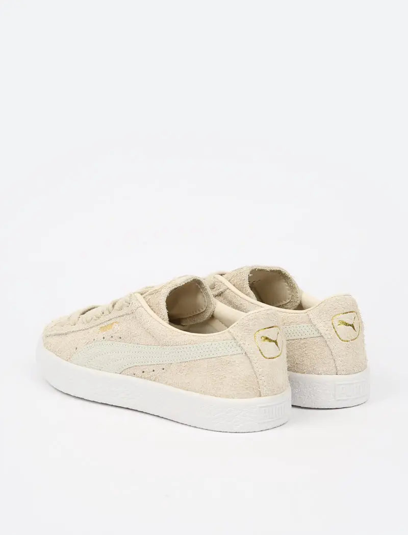 Puma Womens Suede Vintage Trainer Ggnog /  White