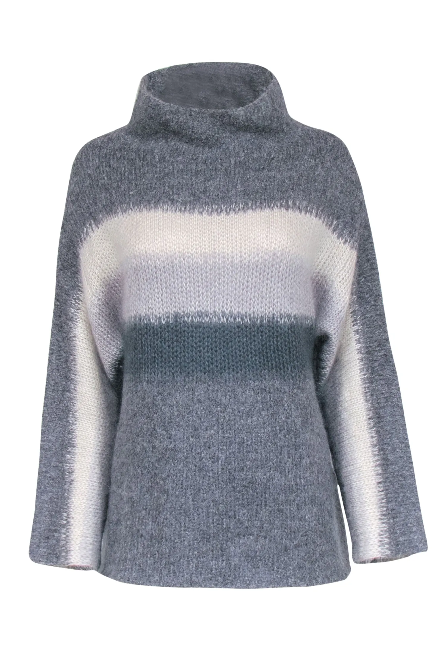 Rag & Bone - Grey Ombre Turtleneck Sweater Sz S