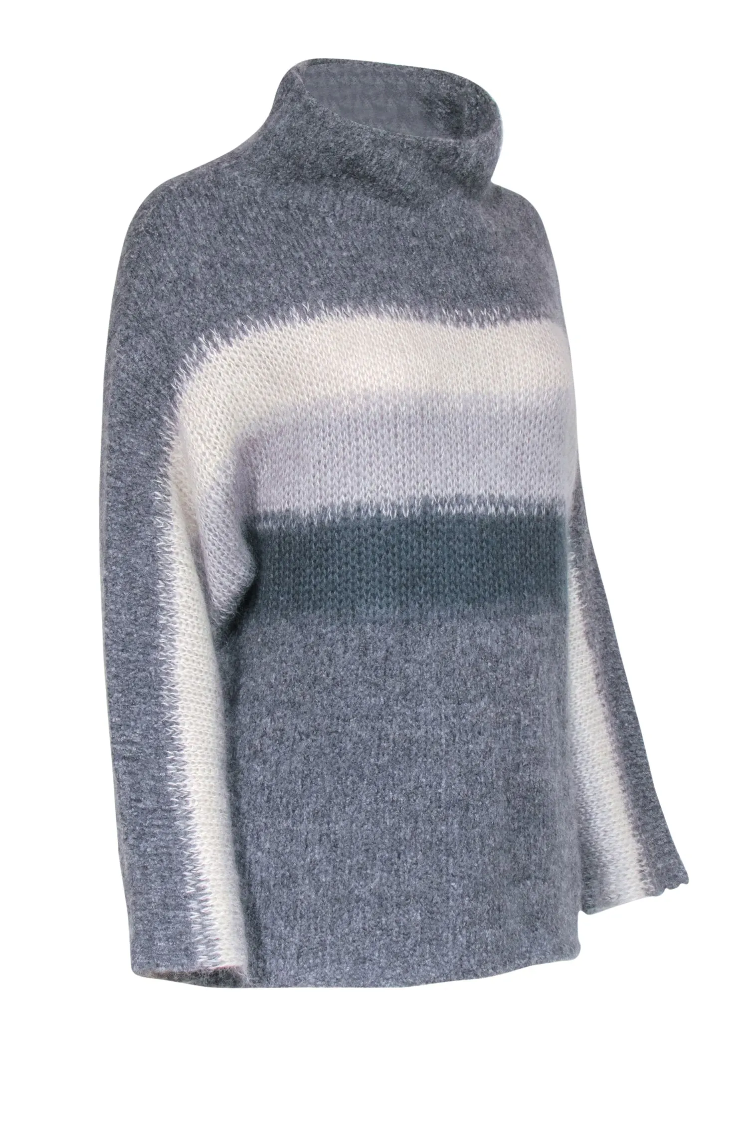 Rag & Bone - Grey Ombre Turtleneck Sweater Sz S