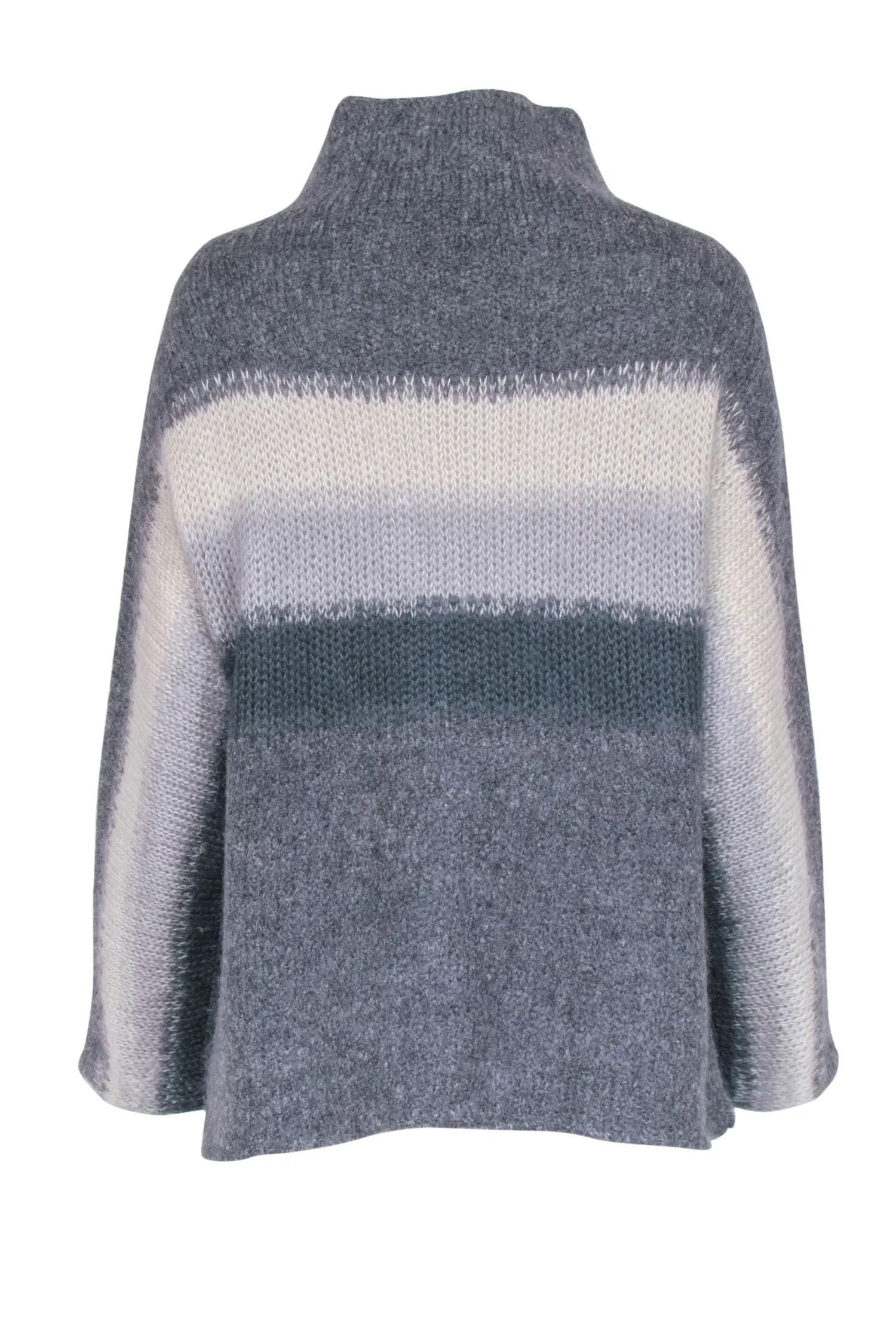 Rag & Bone - Grey Ombre Turtleneck Sweater Sz S