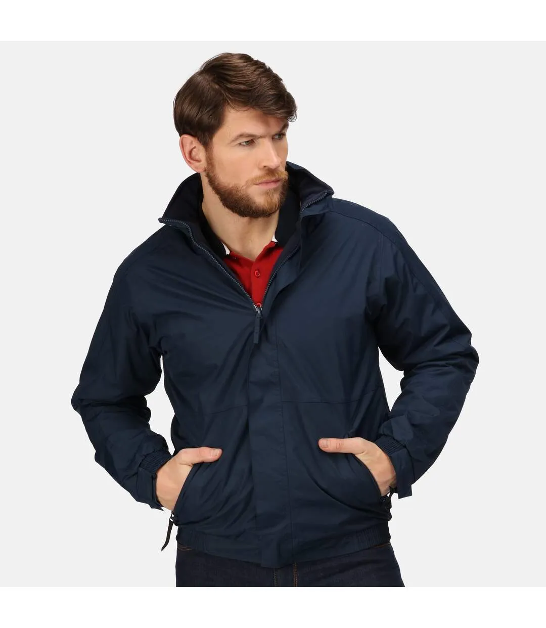 Regatta Dover Waterproof Windproof Jacket (Thermo-Guard Insulation) (Navy/Navy) - UTRG1425