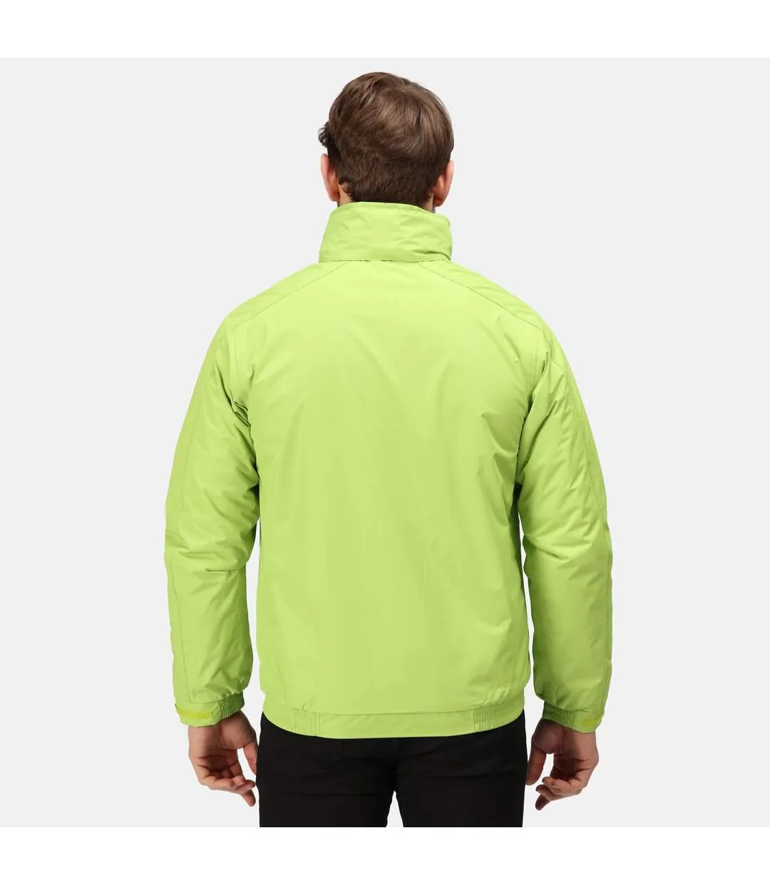 Regatta Mens Dover Waterproof Windproof Jacket (Key Lime/Seal) - UTRW1185