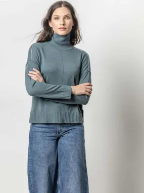 Relaxed Turtleneck Sweater - Heron