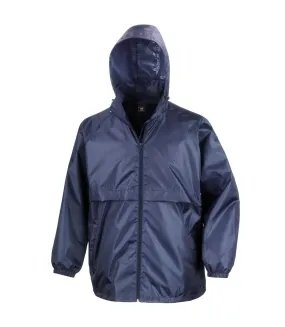 Result Mens Core Lightweight Waterproof Shield Windproof Jacket (Navy Blue) - UTBC898