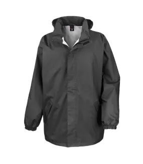 Result Mens Core Midweight Waterproof Windproof Jacket (Black) - UTBC899