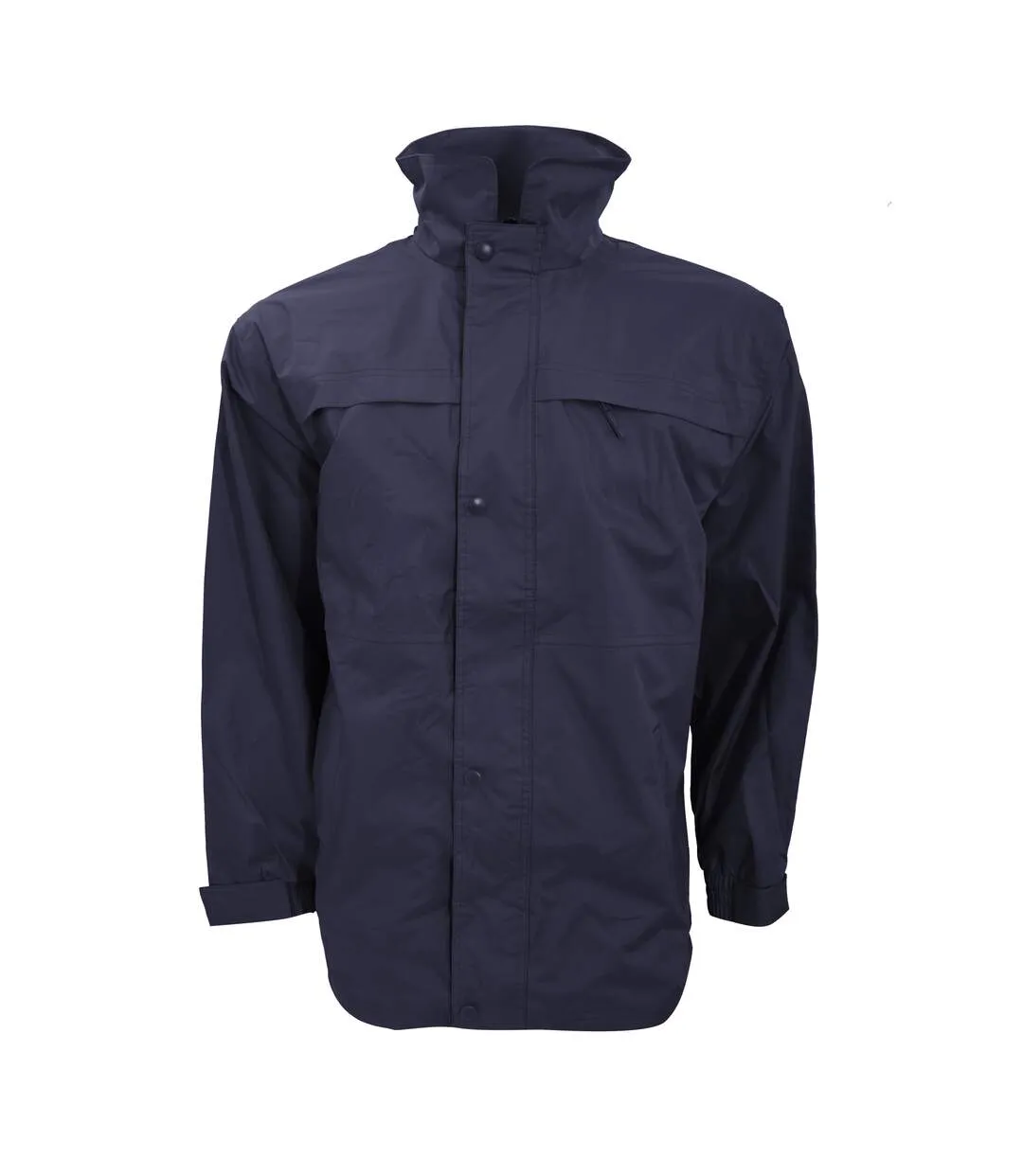 Result Mens Mid-Weight Multi-Function Waterproof Windproof Jacket (Navy/Sand) - UTBC929