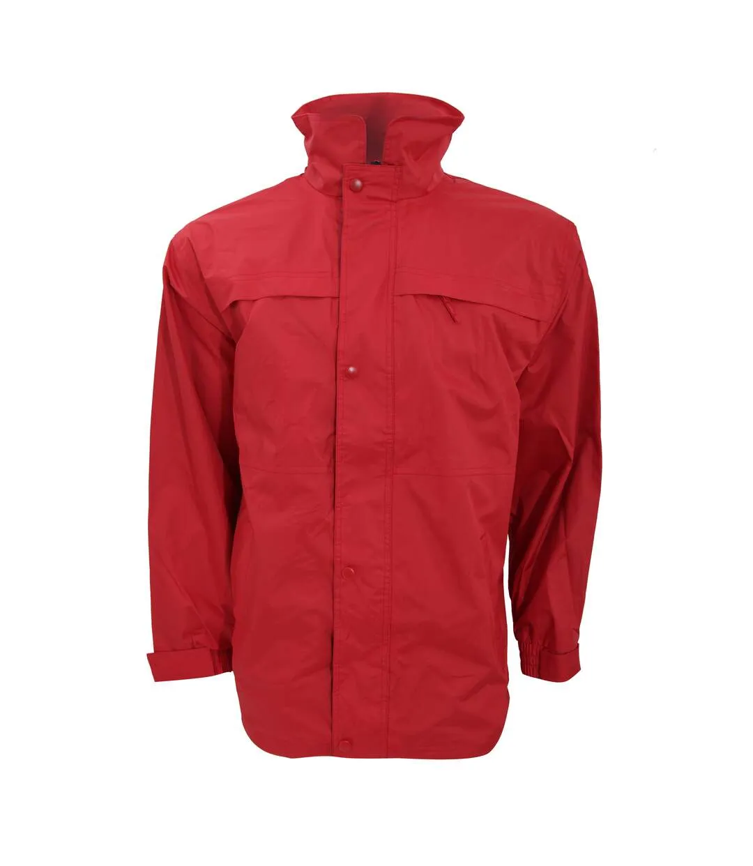 Result Mens Mid-Weight Multi-Function Waterproof Windproof Jacket (Red/Navy) - UTBC929