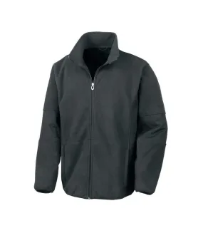 Result Mens Osaka TECH Performance Combined Pile Softshell Waterproof Windproof Jacket (Black) - UTBC867