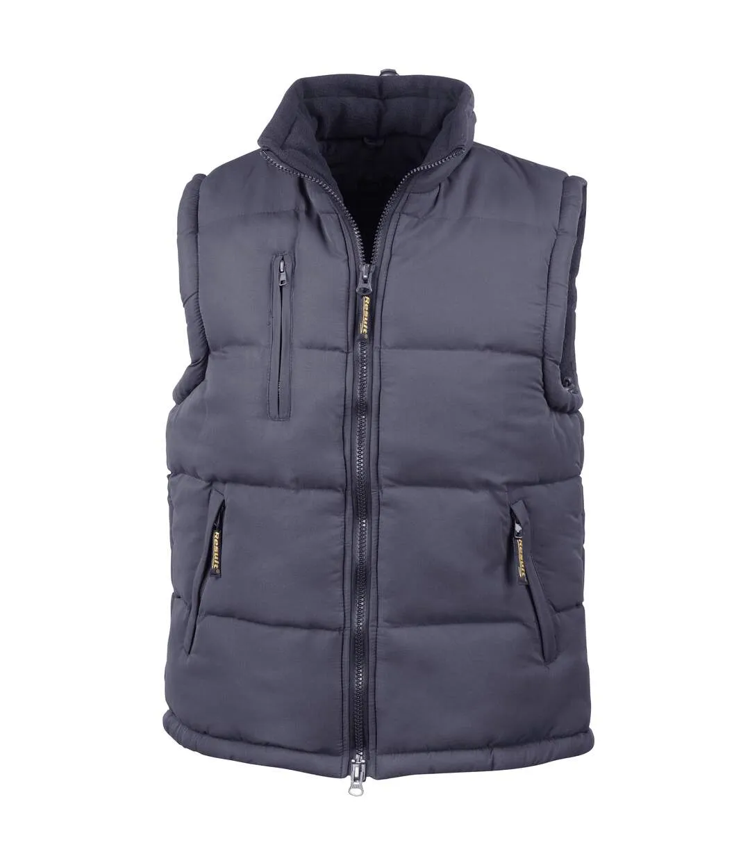 Result Mens Ultra Padded Bodywarmer Water Repellent Windproof Jacket (Navy Blue) - UTBC936