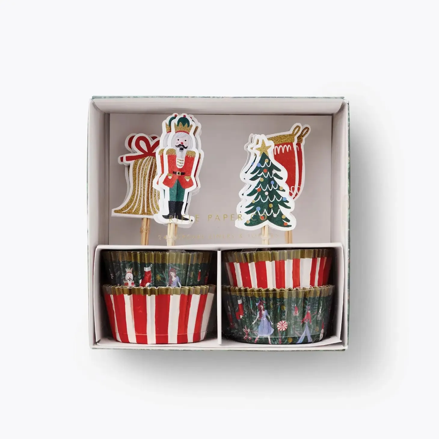 Rifle Paper Co. - Nutcracker Cupcake Kit