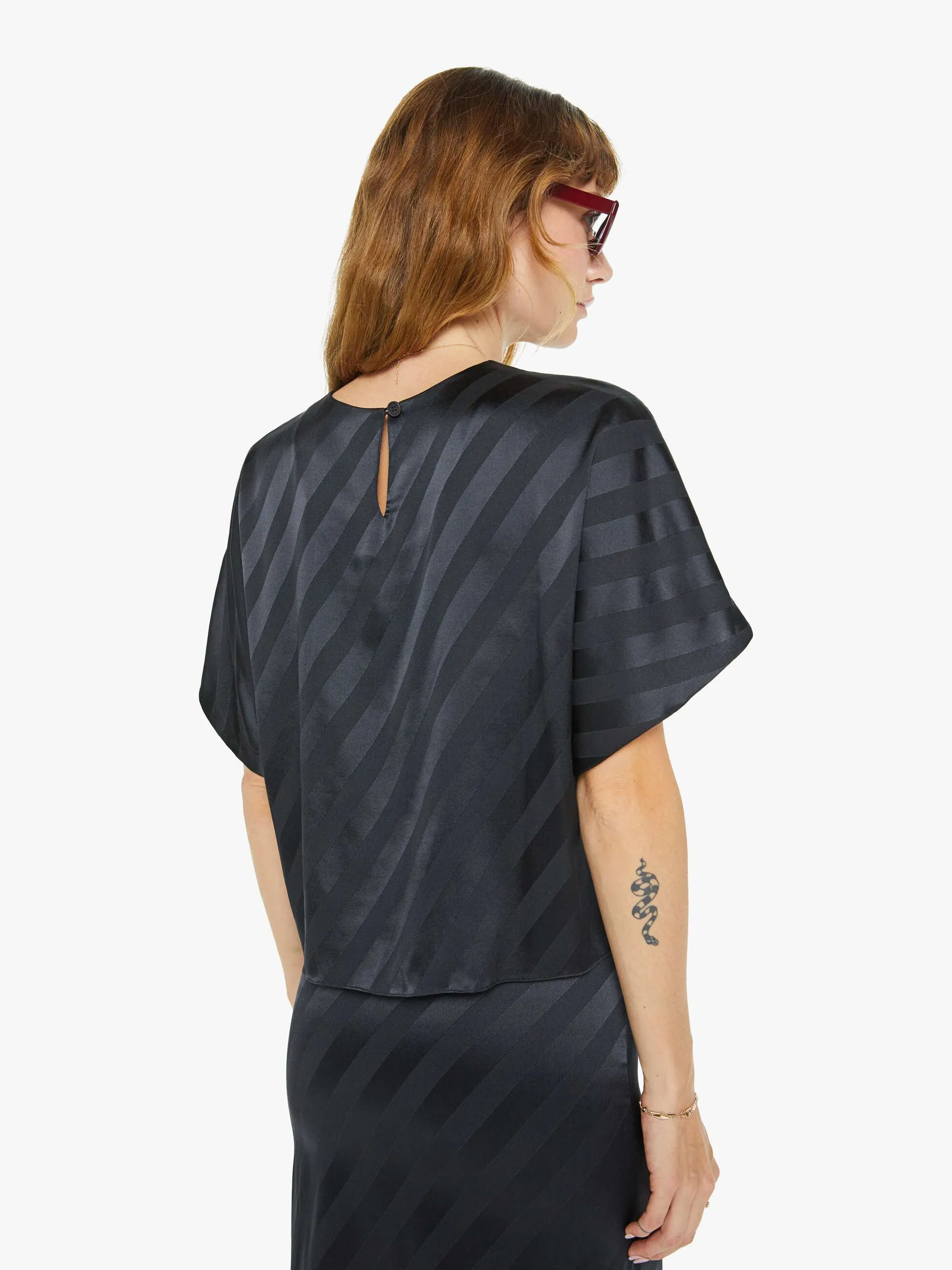 SABLYN Adria Dolman Crewneck Top - Black