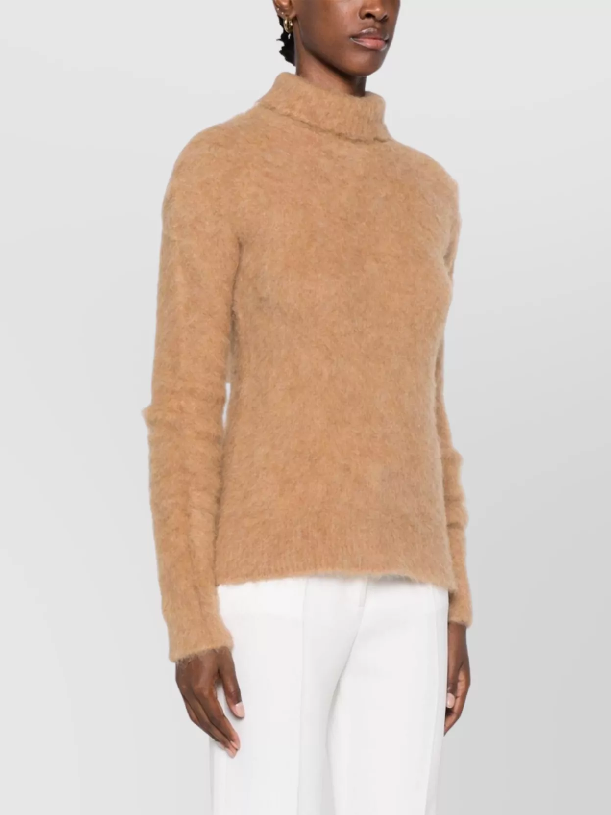 Sportmax   Cozy wool turtleneck sweater