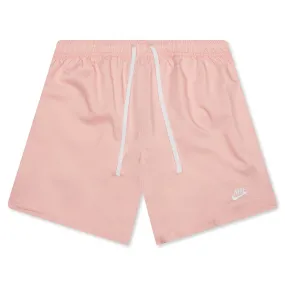 Sportswear Sport Essentials Woven Lined Flow Shorts - Pink Bloom/White