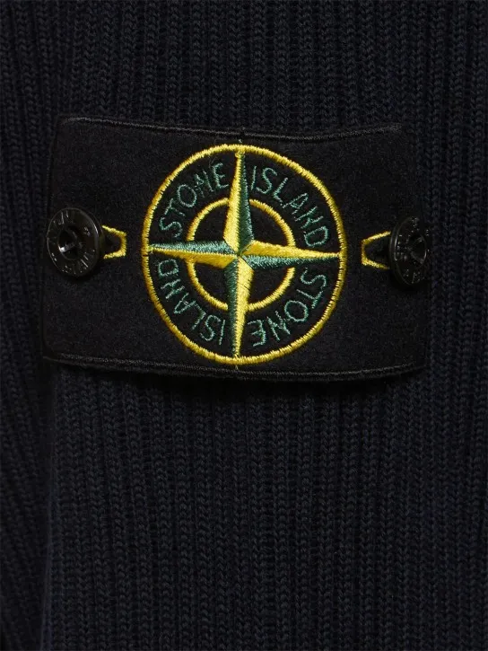 Stone Island   Wool turtleneck sweater 