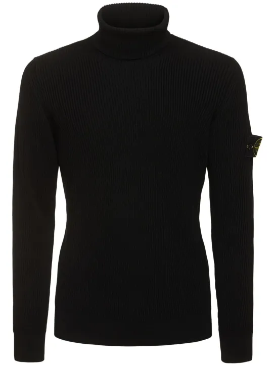 Stone Island   Wool turtleneck sweater 