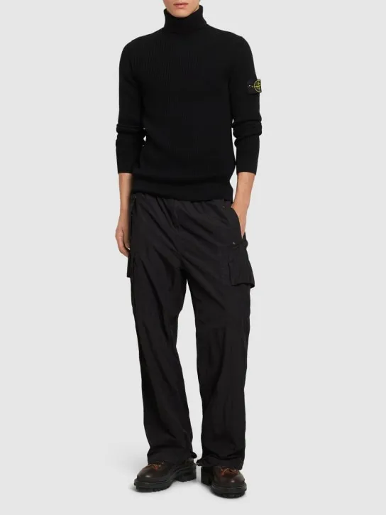 Stone Island   Wool turtleneck sweater 