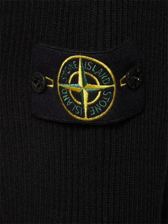 Stone Island   Wool turtleneck sweater 