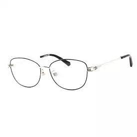 Swarovski SK5403-D Eyeglasses Shiny Palladium / Clear Lens