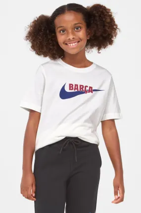 T-shirt white Bara Nike - Junior