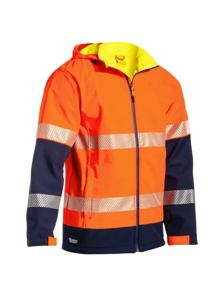 TAPED HI VIS RIPSTOP BONDED FLEECE JACKET