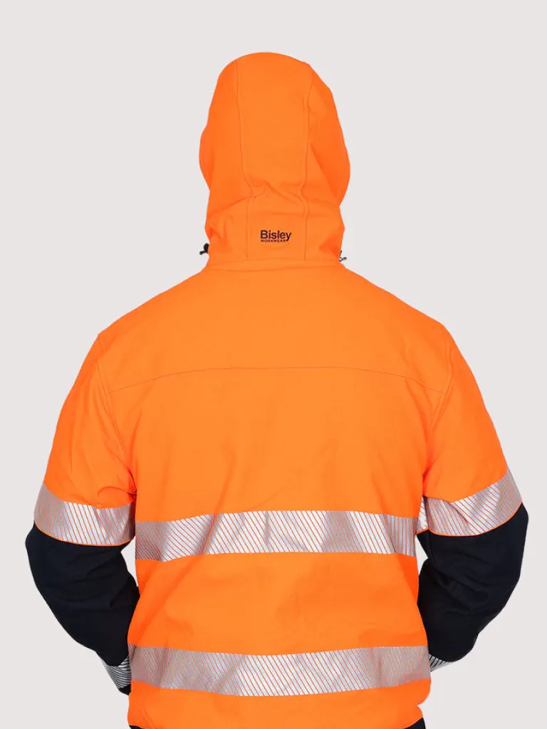 TAPED HI VIS RIPSTOP BONDED FLEECE JACKET