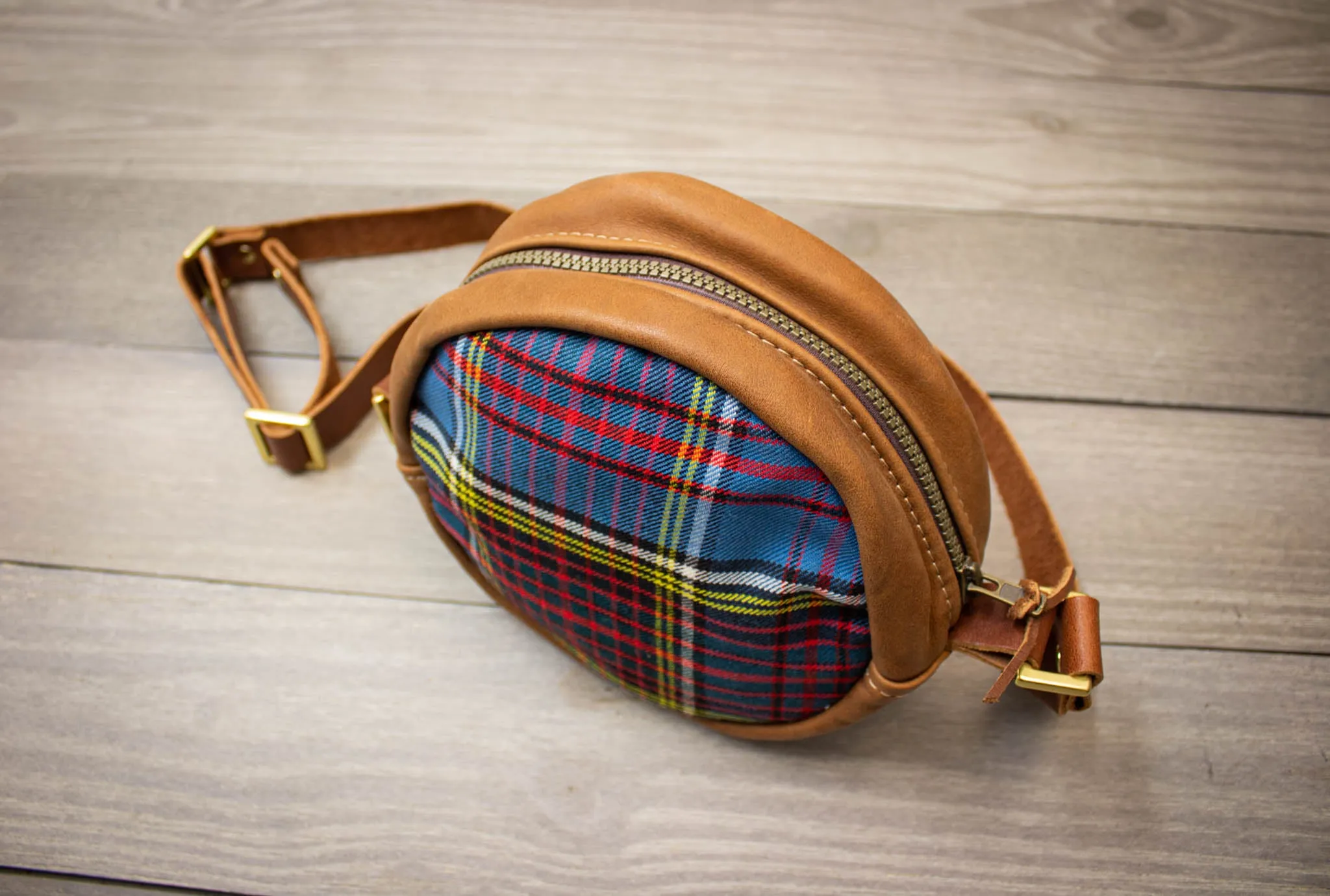 Tartan Halo Purse