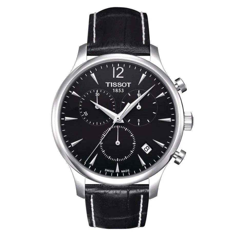 TISSOT Tradition Chronograph Men’s Watch – Black 