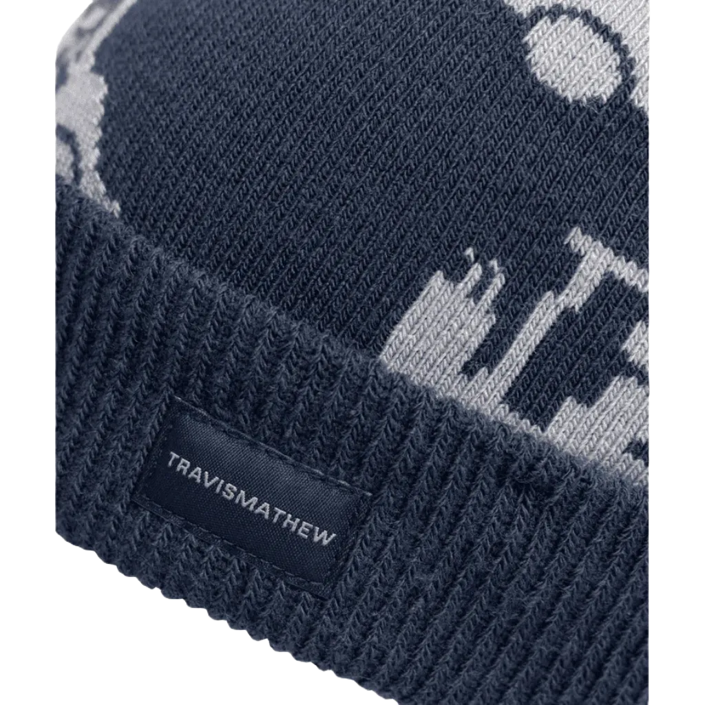 Travis Mathew Swingles Beanie - Blue