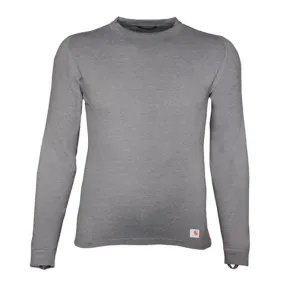 UH0155M - Carhartt Men's Force Heavyweight Heathered Knit Base Layer Crewneck Top